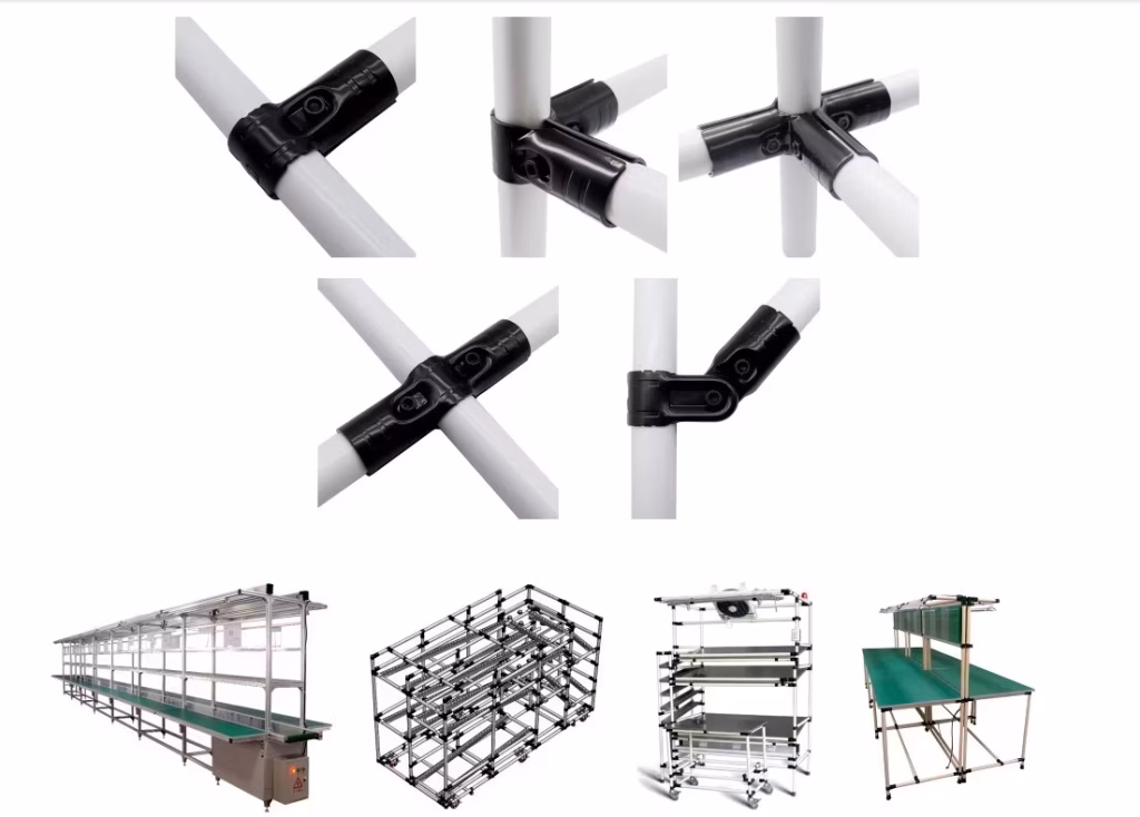 lean tube joint pipe forlean pipe system lean manufacturing system