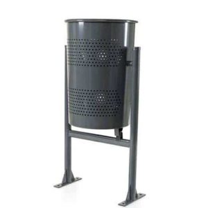 poubelle métallique – modèle 1