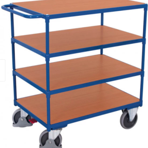 servante d’atelier à 4 plateaux bois – charge 500 kg